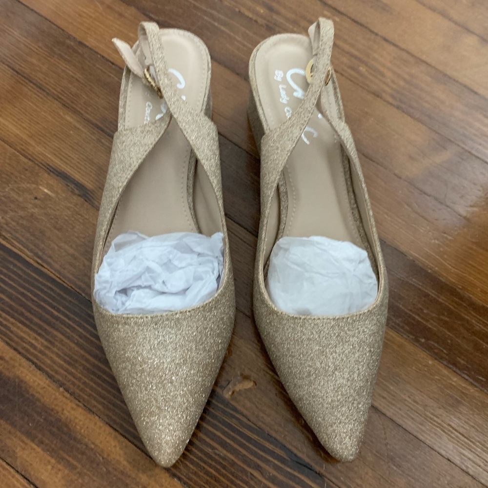 Chic by Lady Couture gold shoes